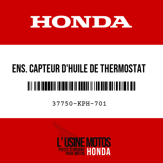 image de 37750-KPH-701 ENS. CAPTEUR D'HUILE DE THERMOSTAT (PANASONIC)