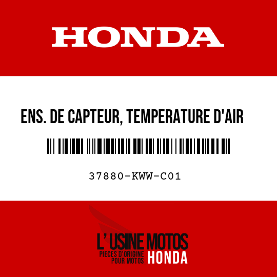 image de 37880-KWW-C01 ENS. DE CAPTEUR, TEMPERATURE D'AIR