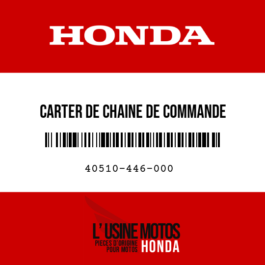 image de 40510-446-000 CARTER DE CHAINE DE COMMANDE