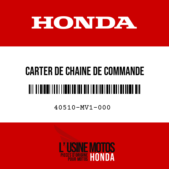 image de 40510-MV1-000 CARTER DE CHAINE DE COMMANDE