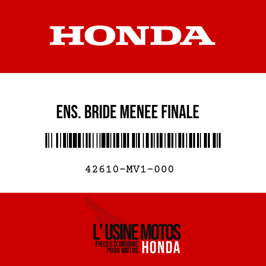 image de 42610-MV1-000 ENS. BRIDE MENEE FINALE