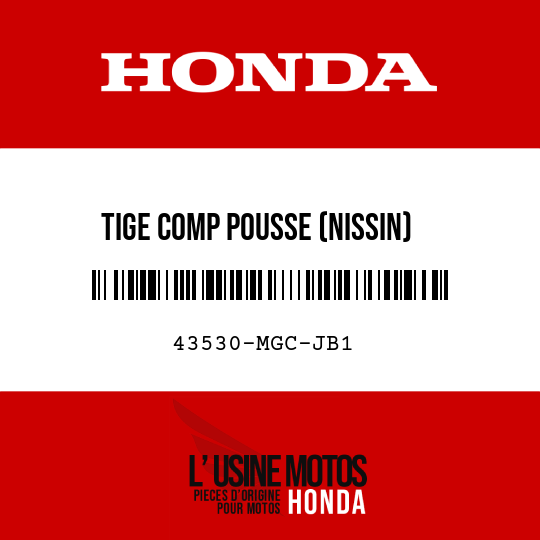 image de 43530-MGC-JB1 TIGE COMP POUSSE (NISSIN)