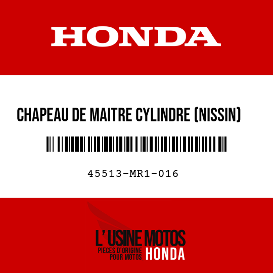 image de 45513-MR1-016 CHAPEAU DE MAITRE CYLINDRE (NISSIN)