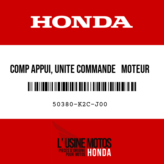 image de 50380-K2C-J00 COMP APPUI, UNITE COMMANDE   MOTEUR