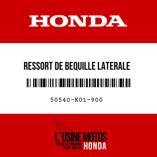 image de 50540-K01-900 RESSORT DE BEQUILLE LATERALE