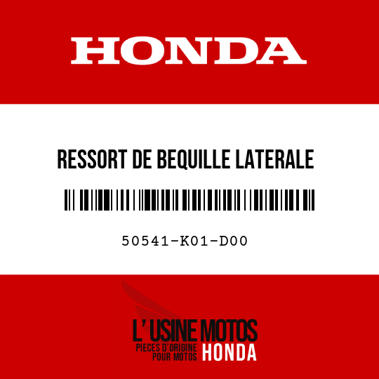 image de 50541-K01-D00 RESSORT DE BEQUILLE LATERALE