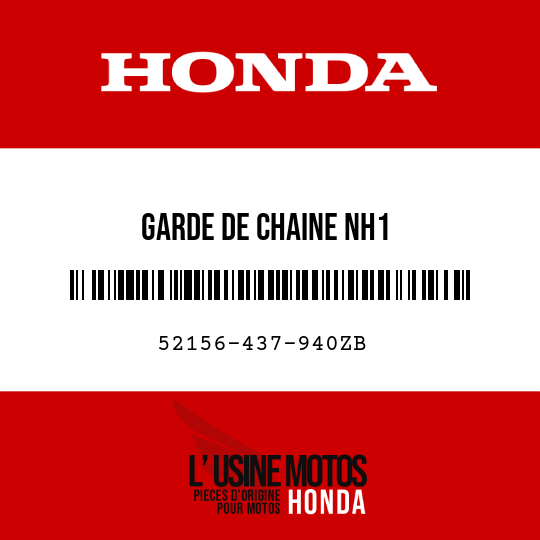 image de 52156-437-940ZB GARDE DE CHAINE NH1 