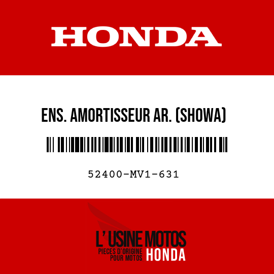 image de 52400-MV1-631 ENS. AMORTISSEUR AR. (SHOWA)