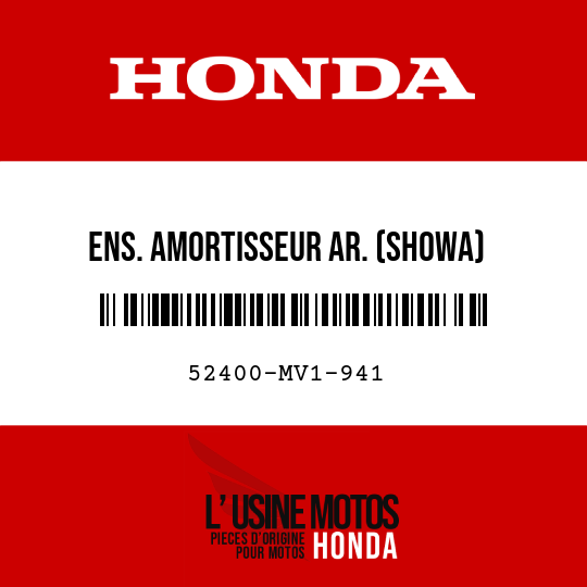 image de 52400-MV1-941 ENS. AMORTISSEUR AR. (SHOWA)