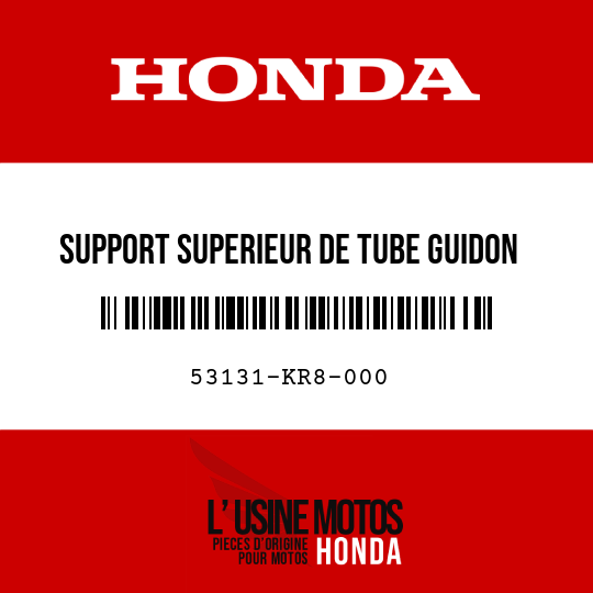 image de 53131-KR8-000 SUPPORT SUPERIEUR DE TUBE GUIDON