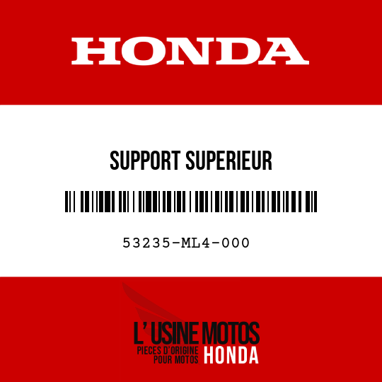 image de 53235-ML4-000 SUPPORT SUPERIEUR