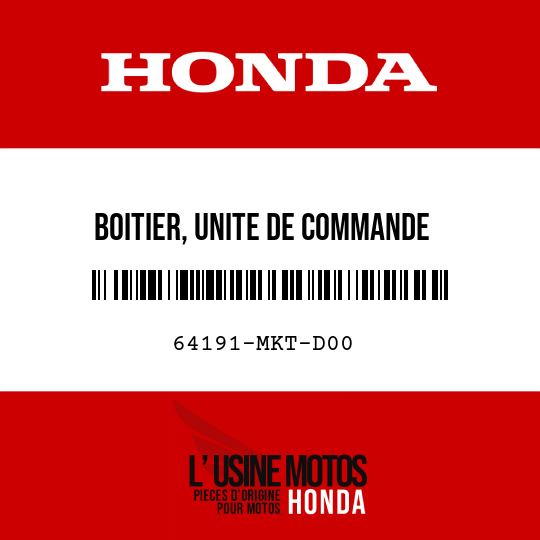 image de 64191-MKT-D00 BOITIER, UNITE DE COMMANDE CARROSSERIE