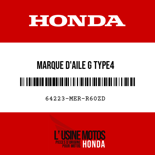 image de 64223-MER-R60ZD MARQUE D'AILE G TYPE4