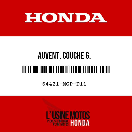 image de 64421-MGP-D11 AUVENT, COUCHE G.