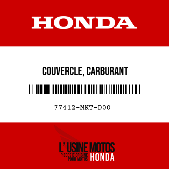 image de 77412-MKT-D00 COUVERCLE, CARBURANT