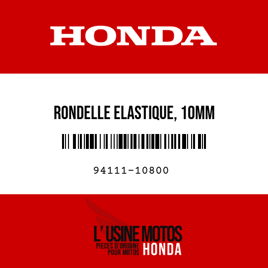 image de 94111-10800 RONDELLE ELASTIQUE, 10MM